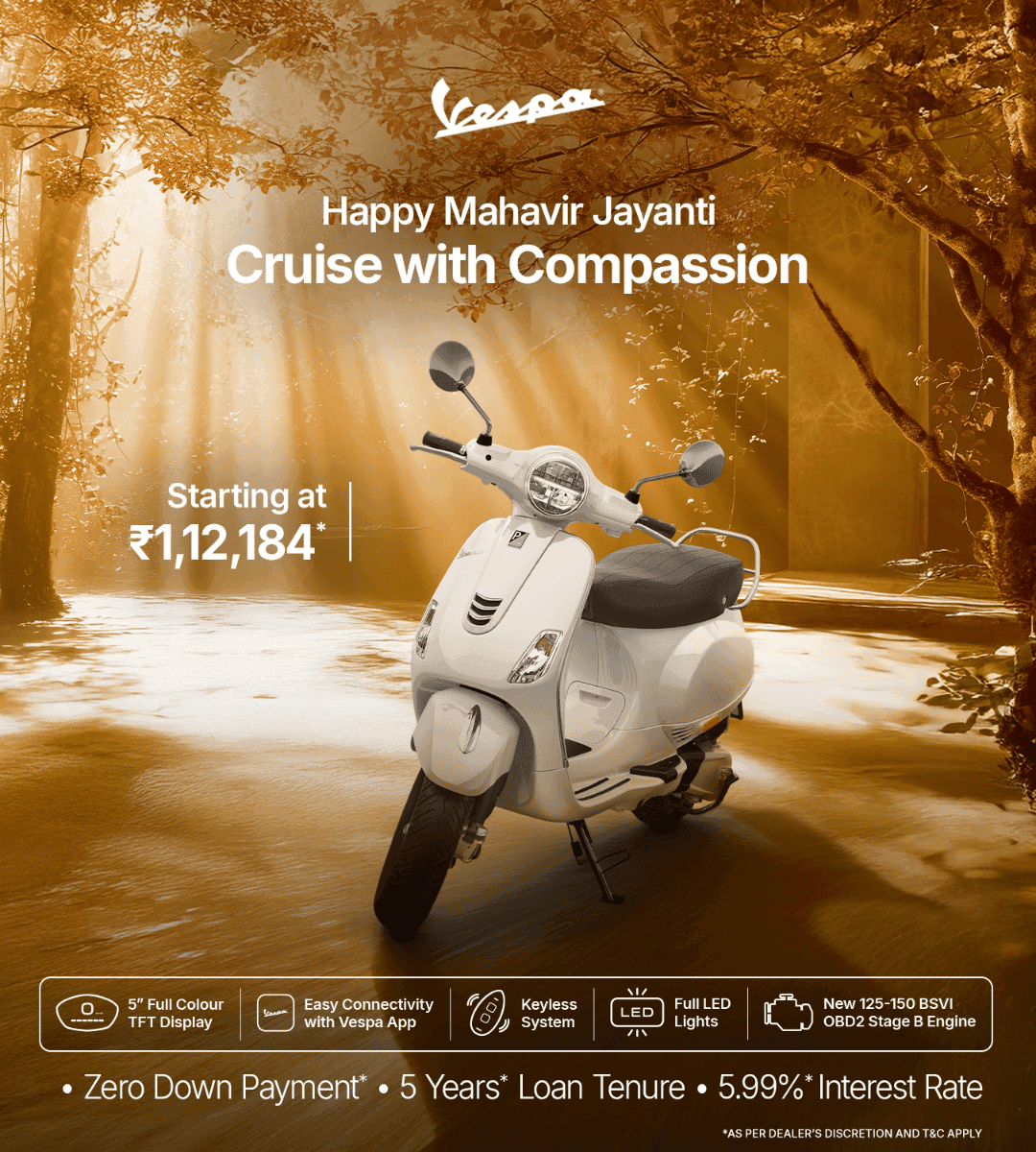Mahavir Jayanti Special – Vespa Offers